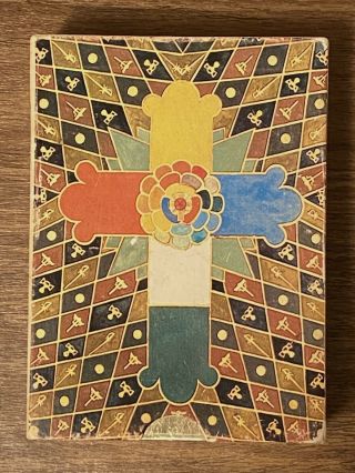 Rare 1969 Aleister Crowley Thoth Tarot Deck First Printing Llewellyn Hong Kong