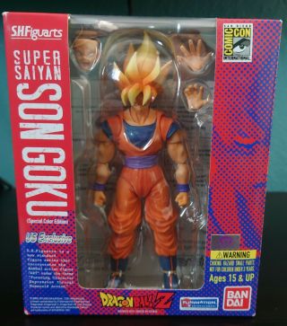 Figuarts Sdcc 2011 Dragon Ball Z Saiyan Son Goku Rare