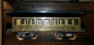 Carlisle & Finch Rare 2 " Gauge Mid - Sized 60 9 Window Pullman Car