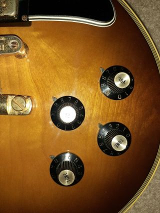 Rare Vintage 1975 Ibanez Custom Les Paul Electric Guitar w/ Case 6
