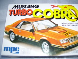Mpc 1979 Ford Mustang Turbo Cobra Kit Q1 - 0725 Opened Old Stock