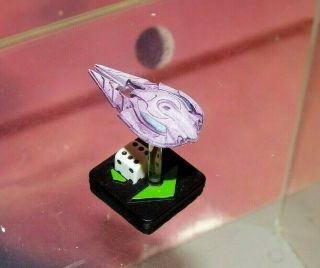 Halo Fleet Battles Covenant Seraph Interceptor 1 " Resin Painted Miniature (rare)