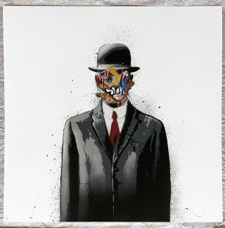 MARTIN WHATSON - Son of Man AP - Artist Proof Edition - RARE - Framed and Matted 6