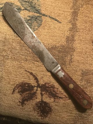 Keen Kutter Fixed Blade Knife Antique 1870 - 1900 Trade Knife Vintage