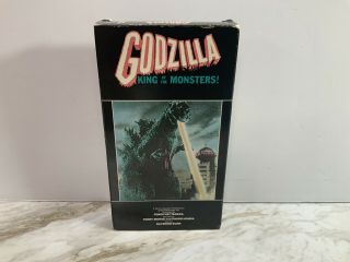 Rare: Godzilla,  King Of The Monsters (vhs,  1988,  Toho Pictures)