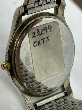 Vintage Fossil Quartz Dress Watch With Battery