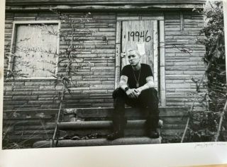 Eminem Mmlp2 Hand Signed Lithograph Rare Numbered