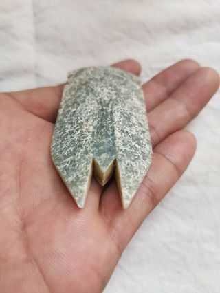 age - old China antique Hotan Jade cicada 3
