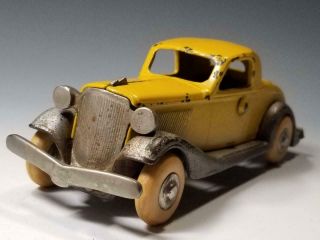 1934 - Extremely Rare 6.  75 In.  Cast Iron Kilgore Graham Coupe W Nickel Grill