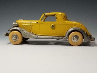 1934 - Extremely RARE 6.  75 in.  Cast Iron KILGORE GRAHAM COUPE w NICKEL GRILL 2