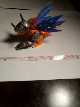 1999 Bandai Digimon 2 " Metalgreymon Action Feature Toy Figure Japan Rare Monster
