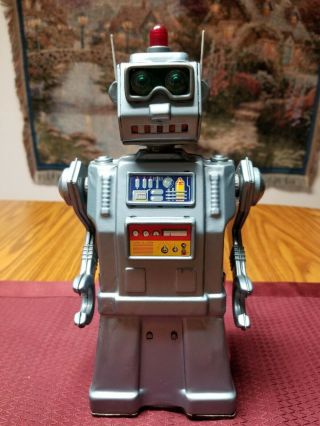 Rare Japan Robot Yonezawa Directional Tin Japanese Robot 1960s