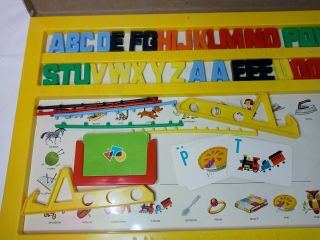 Vintage 1961 Child Guidance Toy,  Magnetic Read N Rite Board 403,  Rare 3