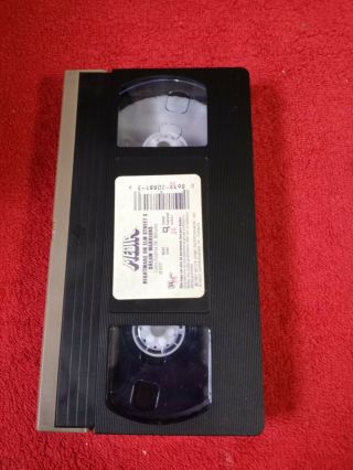 A NIGHTMARE ON ELM STREET 3 Dream Warriors RARE VINTAGE VHS 1987 MEDIA Horror 3