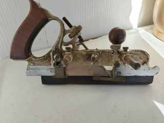 Antique Stanley No.  45 Plane,  Stanley Rule & Level Co,  Pat 1884 & 1895 Very Good