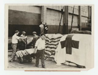 Rare 1928 Red Cross In Nyc Food Relief Hurricane Tornado Victims In Puerto Rico