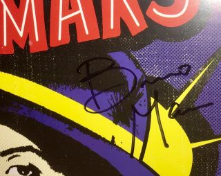 Rare BRUNO MARS Signed/Auto/Autograph Tour Poster PSA/DNA LOA Hooligans 5