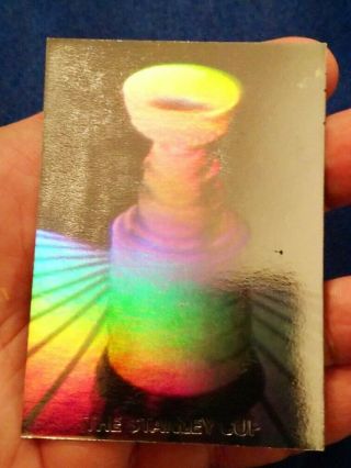 Pro Set Stanley Cup Hologram 1990 - 91 3847 Of 5000 Nhl Rare Hockey Card