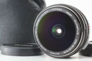 【rare Top Mint】 Olympus Om System Zuiko Auto Fisheye 16mm F3.  5 Lens Japan Y281