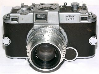 Kodak Extra 35mm Rare Camera W/ektar 50mm 1.  9 Lens
