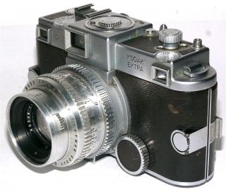 Kodak Extra 35MM Rare Camera W/Ektar 50mm 1.  9 Lens 2