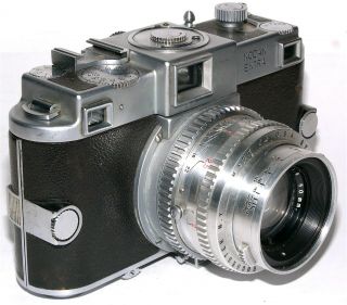Kodak Extra 35MM Rare Camera W/Ektar 50mm 1.  9 Lens 3