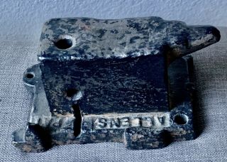 Antique Small 12 Lb 3 oz.  Blacksmith Shop Anvil 7” PAT’D 1881 Allen Palmyra NY 2