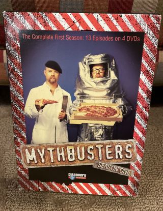 Mythbusters Season 1 Dvd Version A,  D Rare Discovery Channel Set: 743252791189