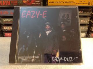 Eazy - E Eazy - Duz - It Rare1988 Og Press West Coast G - Funk N.  W.  A.  Ice Cube 2pac