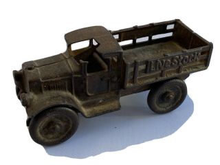 Antique 1920’s Kilgore Cast Iron Farm Live Stock Truck With Damage