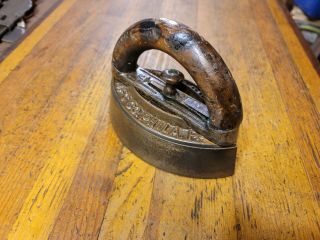 Rare Antique Sad Cast Iron • 1834 Vintage Kitchen Farm Barn Homestead Tools ☆us
