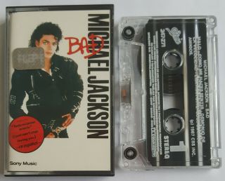 Michael Jackson - Bad - Rare Argentina Cassette