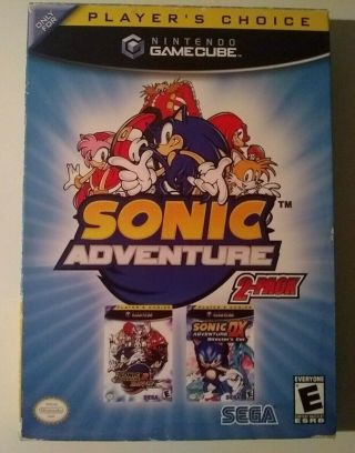 Sonic Adventure 2 - Pack Nintendo Gamecube Complete Cib Very Rare