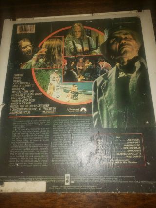 Friday The 13th Part 2 RARE CED Videodisc 2