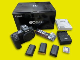 Canon EOS R mirrorless camera (body only) - rarely 2
