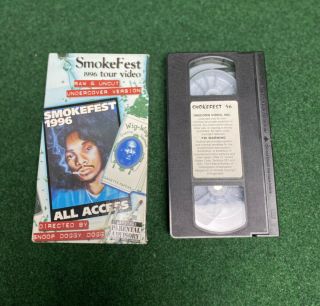 Snoop Dogg Smokefest Raw & Uncut 1996 All Access VHS ULTRA RARE 4