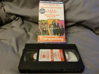 Trainspotting (1996) - Vhs Movie - Drama - Ewan Mcgregor - Demo / Screener - Rare