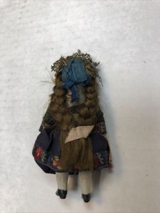 Antique German All Bisque Doll Jointed Arms and Legs 3.  75 3