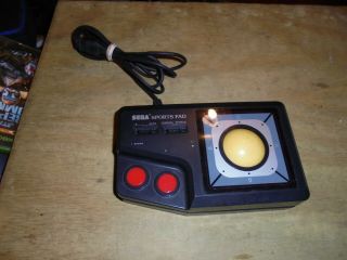 Sega Master System - Sports Pad Roller Ball Controller Rare Find