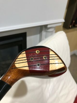 RARE WOOD BROTHERS DM19 Tour PERSIMMON OIL HARDENED DRIVER 2