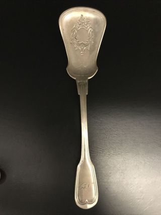 Silver Fiddle Thread Spoon (probably German)