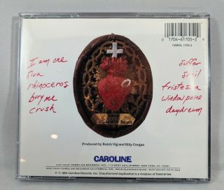 The Smashing Pumpkins - Gish (CD,  1991,  Caroline) 1st Pressing Rare 2