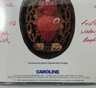 The Smashing Pumpkins - Gish (CD,  1991,  Caroline) 1st Pressing Rare 3
