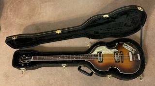 Rare Vintage 1978 Hofner 500/1 Hollowbody Beatle Bass Guitar L@@k