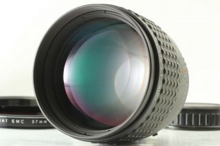 Rare [top Mint] Smc Pentax A 85mm F/1.  4 Green Star Lens For Penrax K From Japan