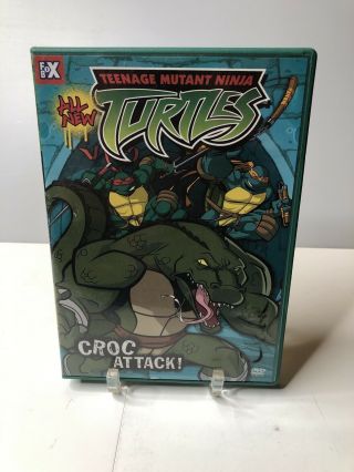 Tmnt Teenage Mutant Ninja Turtles Vol.  12 - Croc Attack Dvd 2004 Rare