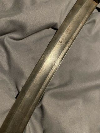 Awesome Rare Revolutionary War 1812 Antique Sword Bone Handle Beauty 2
