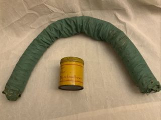 Vintage Rare Antique Adams Fine Marshmallow Tin Gag Novelty Toy Snake In A Can