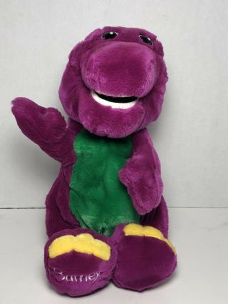 1992 Dakin Barney The Dinosaur Lyons Partnership 14 " Plush Doll Toy Vintage Rare