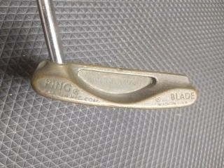 Vintage Early Ping Karsten Blade Putter 34.  5” Rare Golf
